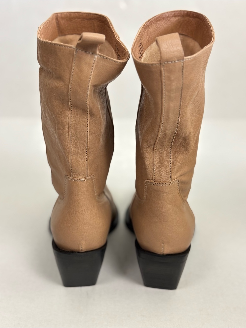 Free People Faster Horses Filigree Boots in Camel Leather Size 7 - Picture 12 of 16
